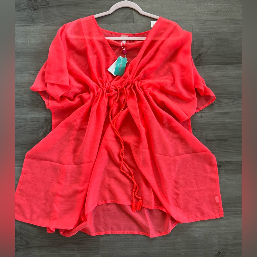 Echo Design Coral Sheer Cover-Up